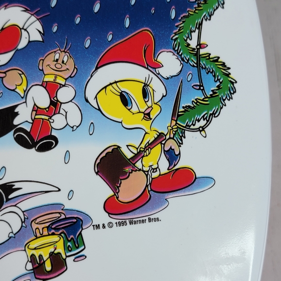 Warner Bros Vintage 1995 Selvester & Tweety Bird Collectible Sandwhich Lunch Box - Picture 4 of 16